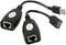 USB Verlenger over UTP (40 meter)