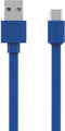 USBcable USB-C Flat; BLUE