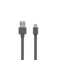 USBcable USB-C Flat; GREY