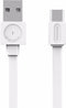 USBcable USB-C Flat; WHITE