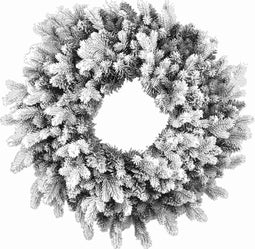 PTMD Kersthanger Ceriah - 60x10x60 cm - Pvc - Wit