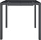 vidaXL - Tuintafel - 80x80x72 - cm - staal - antracietkleurig