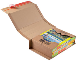 Colompac verzenddoos CP020, ft 32,5 x 25 x 8 cm, bruin 20 stuks