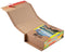 Colompac verzenddoos CP020, ft 32,5 x 25 x 8 cm, bruin 20 stuks