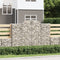 vidaXL - Schanskorven - 8 - st - gewelfd - 200x50x140/160 - cm - ijzer
