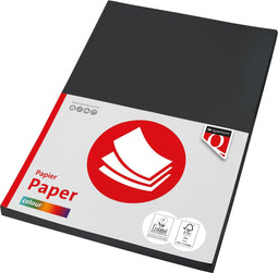 Kopieerpapier Quantore Colour A4 80gr zwart 100 vel | 10 stuks