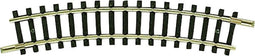 N Fleischmann rails (zonder ballastbed) 22231 Gebogen rails 24 ° 194.6 mm 12 stuk(s)
