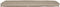 vidaXL - Ligbedkussens - voor - Bank - 2 - stuks - Taupe - 150x40x8 - cm - Oxford - Stof