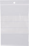 Gripzakjes 120x180mm met schrijfvlakken 100 stuks - 50 micron - sealbags - ziplock