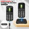 USHINING 4G Senioren Telefoon - Grote Toetsen - SOS Noodoproep - Laadstation