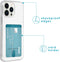 iMoshion Hoesje Geschikt voor iPhone 13 Pro Hoesje Met Pasjeshouder - iMoshion Softcase Backcover met pashouder - Transparant