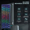 AULA F3261 - Bedraad Gaming Toetsenbord - Mechanisch - RGB - 61keys - Red switch - Hot swap - Qwerty - Zwart
