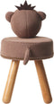 Kruk Crochetts Bruin 34 x 55 x 34 cm Beer