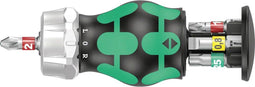 Wera Kraftform Kompakt Stubby - Bitset met 6 bits - Ratelfunctie (1 set)
