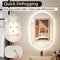 Coast Led-Spiegel Zilver – Ovaal met Anti-Condens en Dimbare LED-Verlichting – 80 x 50 cm