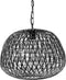 Light & Living Alwina Hanglamp - Zwart - Ø40x35cm