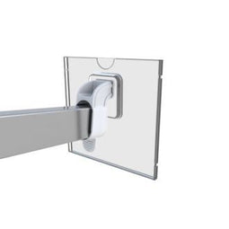 Klika - Frontpen kaarthouder 100x100mm op stang - 13 stuks
