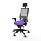 Bureaustoel met hoofdsteun Piqueras y Crespo 3D066N1 Lila