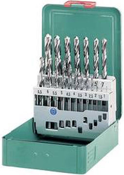 Heller Tools 21962 4 HSS Metaal-spiraalboorset 19-delig Kobalt DIN 338 Cilinderschacht 1 set(s)