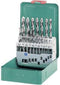 Heller Tools 21962 4 HSS Metaal-spiraalboorset 19-delig Kobalt DIN 338 Cilinderschacht 1 set(s)