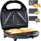 Gadgy 3 in 1 Tosti Apparaat - Wafelijzer - Grill Apparaat - Verwisselbare Platen - 750 Watt