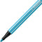 STABILO Pen 68 - Premium Viltstift - Azuur Blauw - per stuk