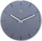 nXt - Wandklok - 20 cm - Plastic - Grijs - 'Sweet'