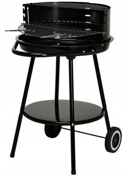 Koopman Grill - Inklapbaar met Onderstel - 51 x 82 cm - Zwart