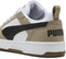 PUMA Rebound v6 Low - Unisex Sneakers - SoftFOAM+ - PUMA White-PUMA Black-Ice Coffee