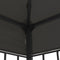 vidaXL - Prieel - met - LED-lichtslinger - 3x4 - m - antracietkleurig