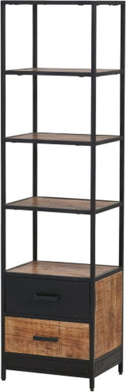 Boekenkast Kirby 50 cm mangohout - Naturel