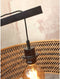 GOOD&MOJO Vloerlamp Java - Bamboe Zwart/Naturel - 175x50x207cm - Modern - Staande lampen voor Woonkamer - Slaapkamer