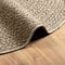 vidaXL - Vloerkleed - ZIZUR - beige - binnen - en - buiten - Ø - 160 - cm - jute - look