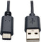 Tripp-Lite U038-003 - USB A naar USB C Kabel - 0,91 m - Zwart