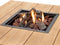 Cosi Fires - Vuurtafel Cosiloft Bartafel Black / Teak - Vuurtafels - Hout - Zwart