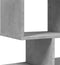 vidaXL - Kamerscherm - / - boekenkast - 92x29x112 - cm - hout - betongrijs
