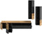 Furnilux Goal - Woonkamercombinatie - Inclusief lichtgrijs - Bruin - 37x247x196cm