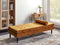 USSEL - Chaise longue - Geel - Fluweel