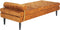 USSEL - Chaise longue - Geel - Fluweel