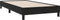 vidaXL - Bedframe - zonder - matras - 80x220 - cm - fluweel - zwart