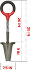 Root Slayer Mini-Digger - Tuingraafmachine - Lichtgewicht en duurzaam - Rood