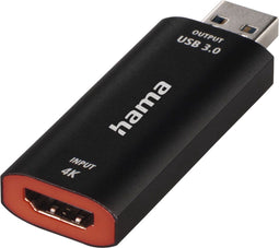 Hama 00074257 - Video converter - HDMI naar USB - 4K Ultra HD - Zwart