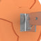 vidaXL - Verkeersspiegel - voor - buiten - convex - Ø30 - cm - polycarbonaat - oranje