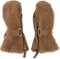 Konges Sløjd Teddy wanten - Tobacco brown - Want - Kinderwanten - Maat 12-18 mnd