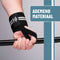 Umbro Wrist Wraps - Polsbeschermers met Duimband - Krachttraining en Fitness - Wit/Zwart (2 stuks)
