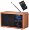 Adler AD 1184 - Retro radio - DAB+ Bluetooth RDS - Hout
