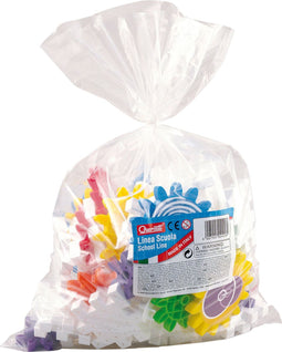 Quercetti Xxl Large Pack Kaleido Gears, 110 Pcs