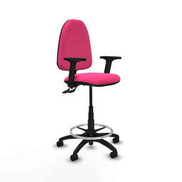 Piqueras y Crespo B2D01RN - Bureaustoel - Hoogteverstelbaar met armleuning - Roze