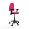 Piqueras y Crespo B2D01RN - Bureaustoel - Hoogteverstelbaar met armleuning - Roze