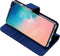 Accezz Galaxy S10 - Wallet Softcase Bookcase - 3 pashouders - Blauw
